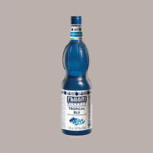 Sciroppo Concentrato per Granita Gusto Tropical Blu Mixybar Fabbri 1,3 Kg