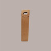 10 Pz Scatola Astuccio Porta 1 Bottiglia 750 ml Olio Vino in Cartoncino Onda Avana con finestra 90x90H385mm [a4c0bc95]