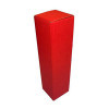 20 Pz Scatola Astuccio Porta 1 Bottiglia 750 ml Olio Vino in Cartoncino Onda Rosso 90x90H345mm [d5bc9c1e]