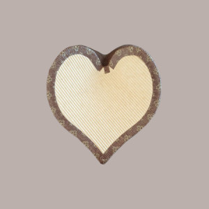 Stampo Forma Cottura in Carta Forno Usa e Getta a Forma di Cuore da 450 g 174x175H45mm 10 pezzi [826bc278]
