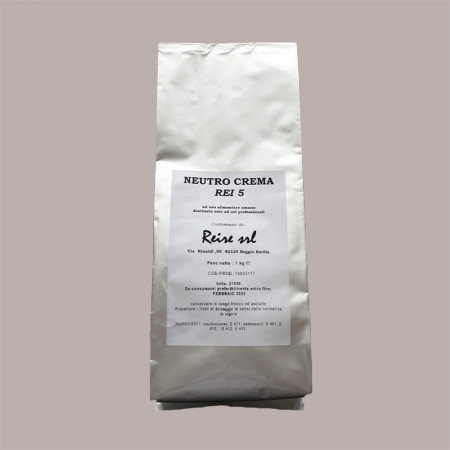 Neutro Crema REI 5 per Gelato a Base Latte Basso Dosaggio REIRE 1 Kg [109bafa6]