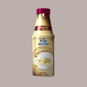 Topping al Gusto Cioccolato Bianco Salsa Gourmet Gelati Dessert Fabbri 950 gr [15df31bf]