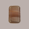 Piatto Rettangolare in Foglia di Palma Bio 160x240H28 mm 25 Pezzi [58e94b97]