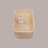 Piatto Rettangolare in Foglia di Palma Bio 160x240H28 mm 25 Pezzi [eff48a93]