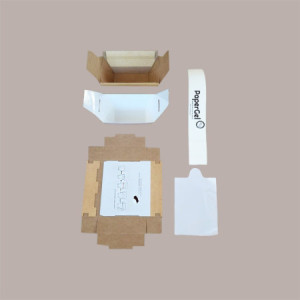 Vaschetta per Gelato Completamente in Carta Papergel 1000gr 40 Pz