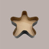 Stampo Forme Cottura in Carta Forno a Forma di Stella 5 Punte da 500 gr Usa e Getta Dm235H60mm 10 pezzi [867741e5]