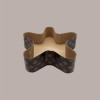 Stampo Forme Cottura in Carta Forno a Forma di Stella 5 Punte da 500 gr Usa e Getta Dm235H60mm 10 pezzi [e84cc3ec]