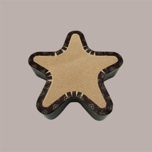 Stampo Forme Cottura in Carta Forno a Forma di Stella 5 Punte da 500 gr Usa e Getta Dm235H60mm 10 pezzi [ed1c84f2]
