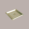 Mini Vassoio per piccoli Dolci Desert Monoporzione Quadrato Oro Medoro + Coperchio 9,5x9,5cm Alcas 100 pezzi [78f76ce4]