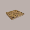 Scatola Carta Avana Naturale Vintage Asporto PIZZA 33x33H3 cm 25 pezzi [664fcf46]