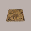 Scatola Carta Avana Naturale Vintage Asporto PIZZA 33x33H3 cm 25 pezzi [08744d4f]