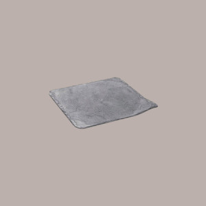40 Pz Vassoio Stone Plastica Grigio Ardesia Quadrato Mini Monoporzione 11x11 Alcas [dc0452e4]