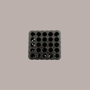 500 Pz Cannucce Dritte Riutilizzabili Corte in Plastica Nero Coprente Foro 6,8mm H 156mm [fed0d403]
