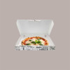 Scatola Carta Bianca Vintage Asporto PIZZA 33x33H3 cm 25 pezzi [6f67b735]