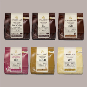 Cioccolato Copertura Bianco al Caramello Gold in Bottoni CALLEBAUT 400 gr [1f003df0]