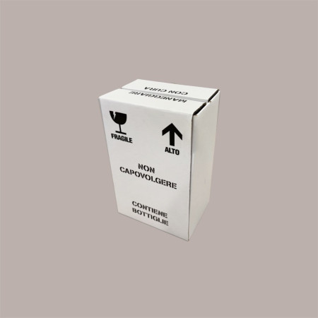 Scatola Automontante Porta 6 Bottiglie con Stampa e Sezioni Interne 200x139x305H mm 10 pezzi [0df5faa7]