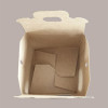 Scatola Astuccio Porta 1 Vasetto Salse Creme in Cartoncino Avana 90x90H100 mm 20 pezzi [a2450a1d]