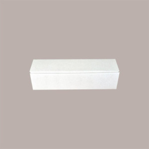 10 Pz Scatola Astuccio Porta 1 Bottiglia 750 ml Olio Vino Cantinetta Stesa in Carta Grafica Pelle Bianco 340x90H90mm