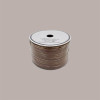 Cordino in Ecopelle Finta Pelle Cioccolato e Oro per Confezioni Regalo 3 mmx50 mt 2 Pezzi [cf9f540f]