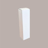 10 Pz Scatola Astuccio Porta 1 Bottiglia 750 ml Olio Vino Cartoncino Bianco Effetto Pelle 90x90H340mm [ec72251e]