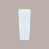 10 Pz Scatola Astuccio Porta 1 Bottiglia 750 ml Olio Vino Cartoncino Bianco Effetto Pelle 90x90H340mm [5b6fe41a]