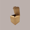 Scatola per Confezioni Regalo Porta Pandoro in Carta Avana Segreto 22x22H23 cm 5 pezzi [2104d492]