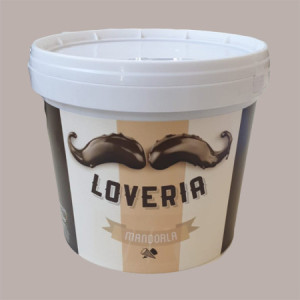 Loveria Crema Spalmabile al Gusto Mandorla Ideale per Gelato Leagel 5,5 Kg [8c504547]