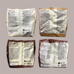 Bundle Copertura di Cioccolato al Latte, Fondente, Bianco, Caramello, Finest Belgian Chocolate Callebaut Callets, Confezione da 4x400 gr