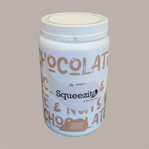 Crema Spalmabile Farcitura al gusto di Cioccolato Bianco e Nocciola 15% Squeezita 2 Kg [e229c308]