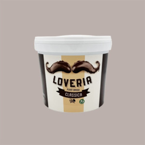 Loveria Crema Base Vegetale Nocciola e Cacao ideale per Gelato Yogurt Leagel 5,5 Kg [75176324]