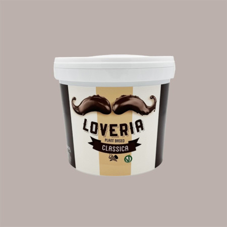 Loveria Crema Base Vegetale Nocciola e Cacao ideale per Gelato Yogurt Leagel 5,5 Kg [75176324]