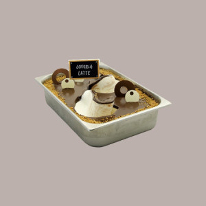 Loveria Cioccolato al Latte Crema Spalmabile per Gelato Leagel 5,5 Kg [fec23240]