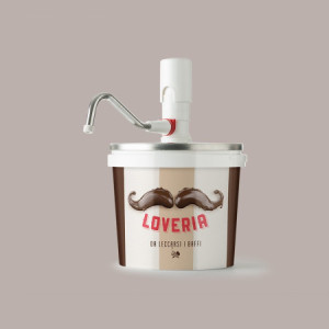 Loveria Cioccolato al Latte Crema Spalmabile per Gelato Leagel 5,5 Kg [fb92755e]