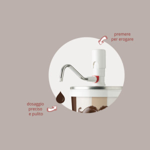 Loveria Cioccolato al Latte Crema Spalmabile per Gelato Leagel 5,5 Kg [4c8fb45a]