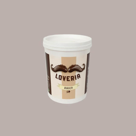 Crema Spalmabile Loveria al Gusto Cioccolato Bianco ideale per Gelato Leagel 1,2 Kg [d1456807]