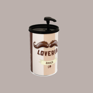 Crema Spalmabile Loveria al Gusto Cioccolato Bianco ideale per Gelato Leagel 1,2 Kg [5b029c28]