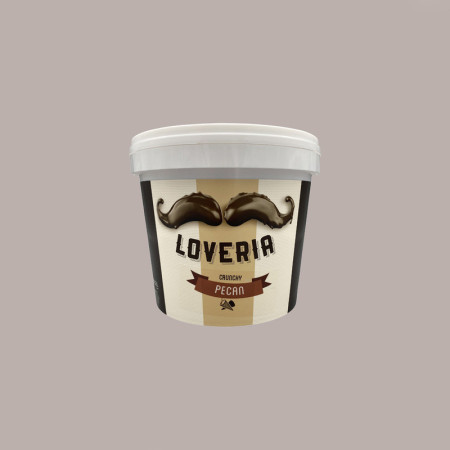 Loveria Crema Spalmabile al Gusto Crunchy di Noce Pecan ideale per Gelato Dolci Leagel 5 Kg [46dbef56]
