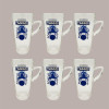 Starter Set Iced Latte Fabbri con 4 Sciroppi 1 L e set 6 Bicchieri Latte [c14f1065]