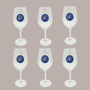 Starter Set Spritz Fabbri 1 Marendry 1 L 5 Sciroppi 1 L e Set 6 Bicchieri Spritz [cf16a166]