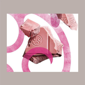 Cioccolato di Copertura Rosa Naturale RUBY RB2 in Bottoni Callebaut 2,5 Kg
