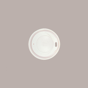 100 Pz Coperchio Beccuccio Bianco 80mm Bicchieri  8oz 250cc [9d16c6b7]