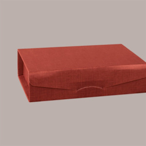 Scatola Gift Lusso Porta 3 Bottiglie Seta Bordeaux 340x270x90 mm 10 Pezzi [2584cb84]