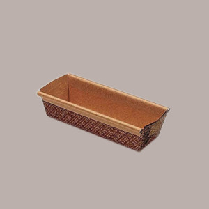 Stampo Forme Cottura Carta Forno Usa e Getta per Plumcake 400gr Usa e Getta 225x70H65mm 10 pezzi