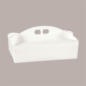 Scatola Porta Paste Carta Fibra Bianca 330x240 H60 mm 10 pezzi [d5ed06f7]