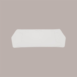 Scatola Porta Paste Carta Fibra Bianca 330x240 H60 mm 10 pezzi [be86c3e0]