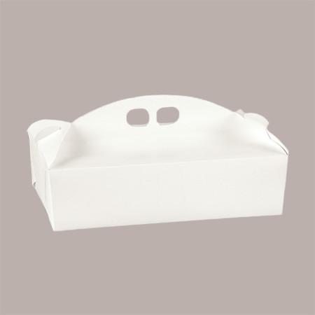 Scatola Porta Paste Carta Fibra Bianca 210x150 H60 mm 10 Pezzi [40aa0df2]