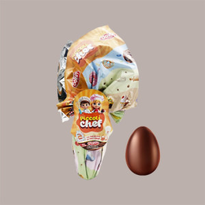 Uovo Cioccolato al Latte Finissimo Piccoli Chef con Sorpresa 220 gr