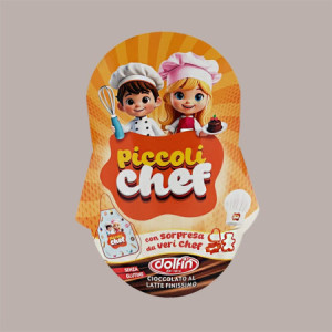 Uovo Cioccolato al Latte Finissimo Piccoli Chef con Sorpresa 220 gr [554e44c9]