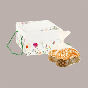 Scatola Segreto Spring Flowers Porta Colomba 335x235 H140 mm 5 Pezzi