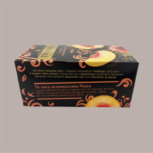 Filtri Bustine Tè Nero Aromatizzato alla Pesca TWININGS 2 x 25 Filtri [4ff7e71e]